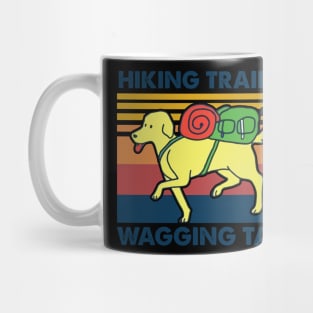 Hiking trails & wagging tails Mug